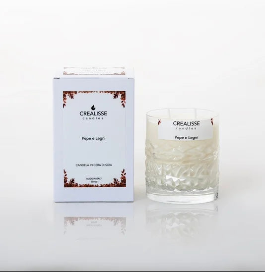 Candela in Cera di Soia Biologica 200g. fino a 40H di Candela in Cera di Soia Biologica 200g. fino a 40H di